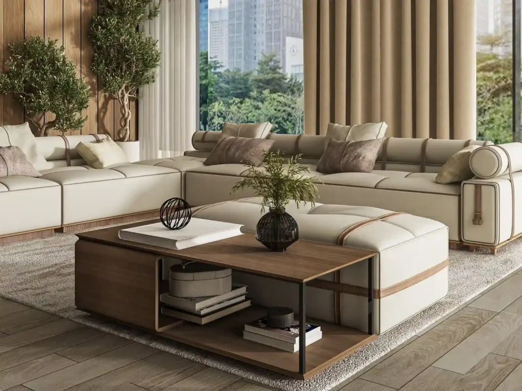 Sculptural furniture in India featuring artistic, handcrafted modern designs for luxury interiors